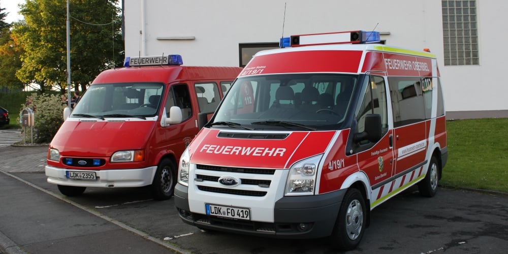 MTW – Mannschaftstransportwagen der Feuerwehr Oberbiel